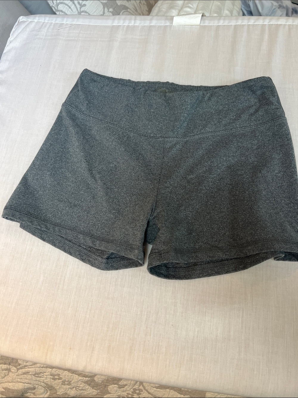 Old Navy Charcoal Gray Athletic Shorts with Wide Waistband